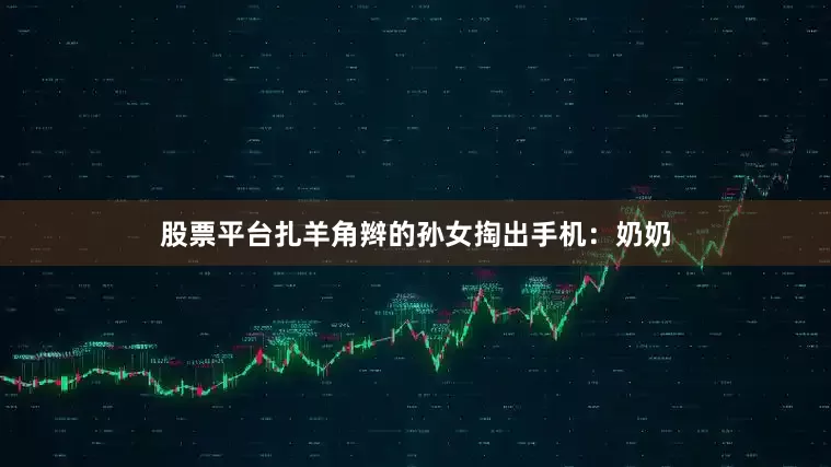 股票平台扎羊角辫的孙女掏出手机：奶奶