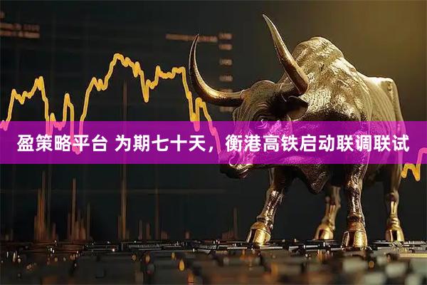 盈策略平台 为期七十天，衡港高铁启动联调联试